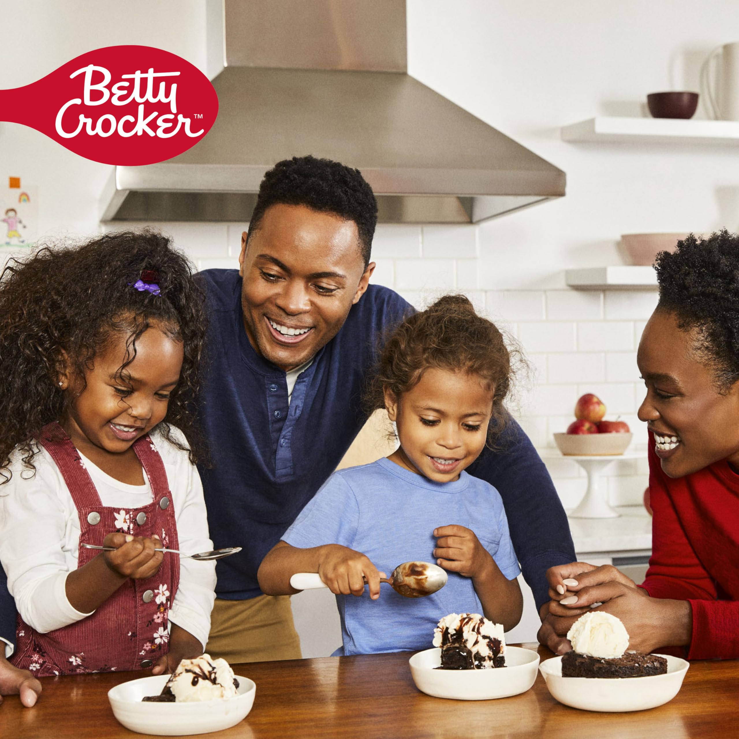 Betty Crocker Lower Sugar Brownie Mix, Double Chocolate Fudge, No Artificial Sweeteners, 14.7 oz - Image 7