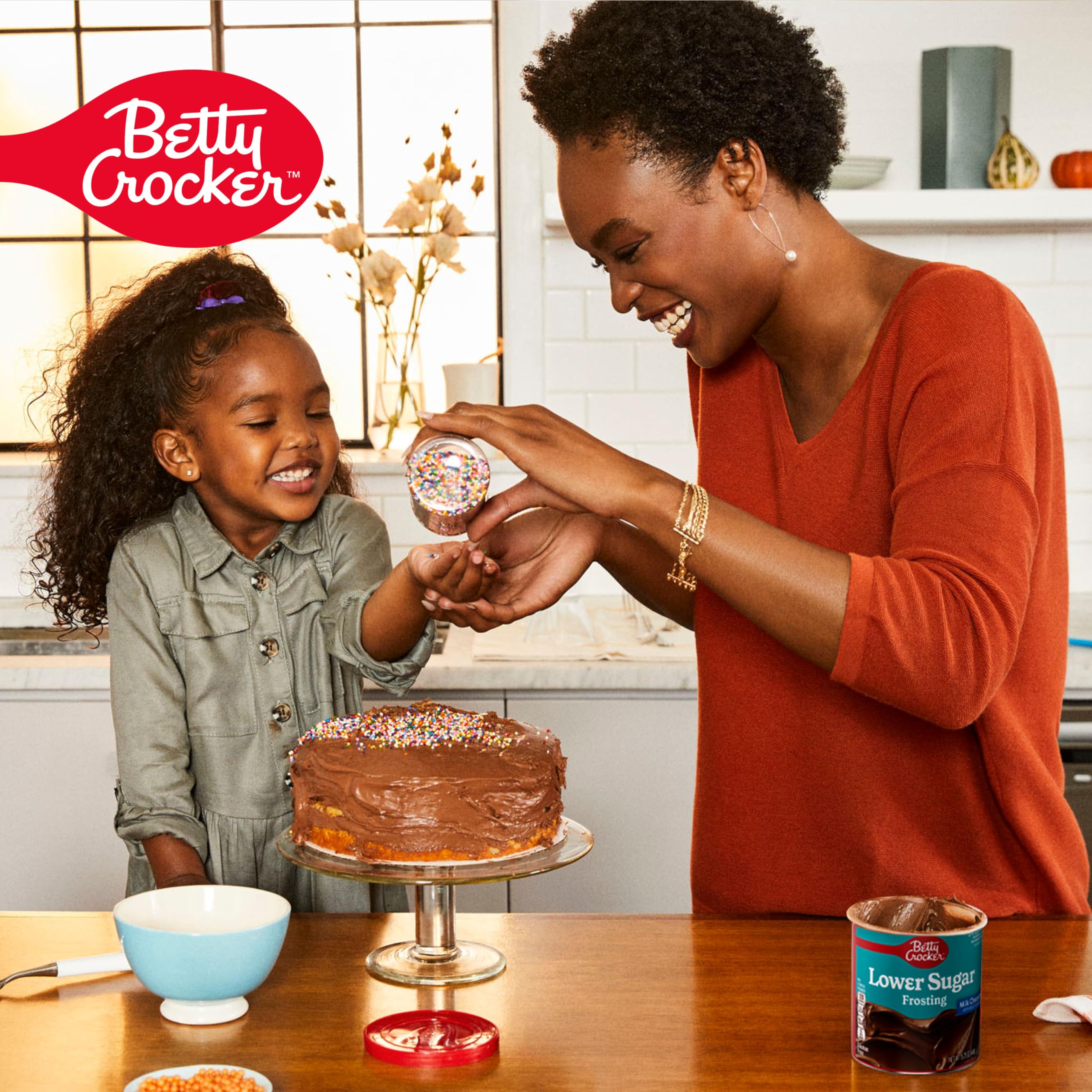 Betty Crocker Lower Sugar Frosting, Milk Chocolate Flavored, 15.75 oz - Image 6