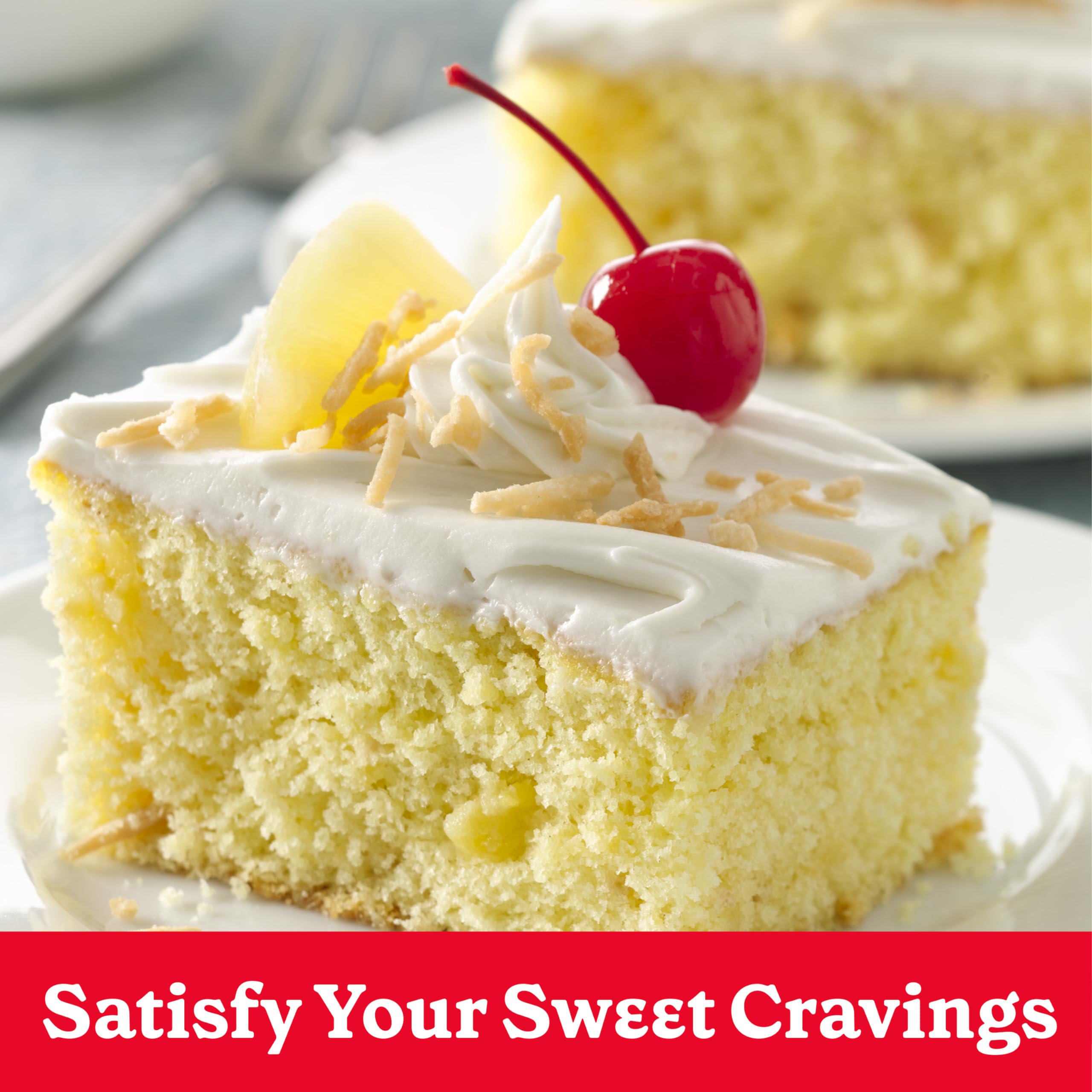 Betty Crocker Lower Sugar Yellow Cake Mix, No Artificial Sweeteners, 14 oz - Image 6