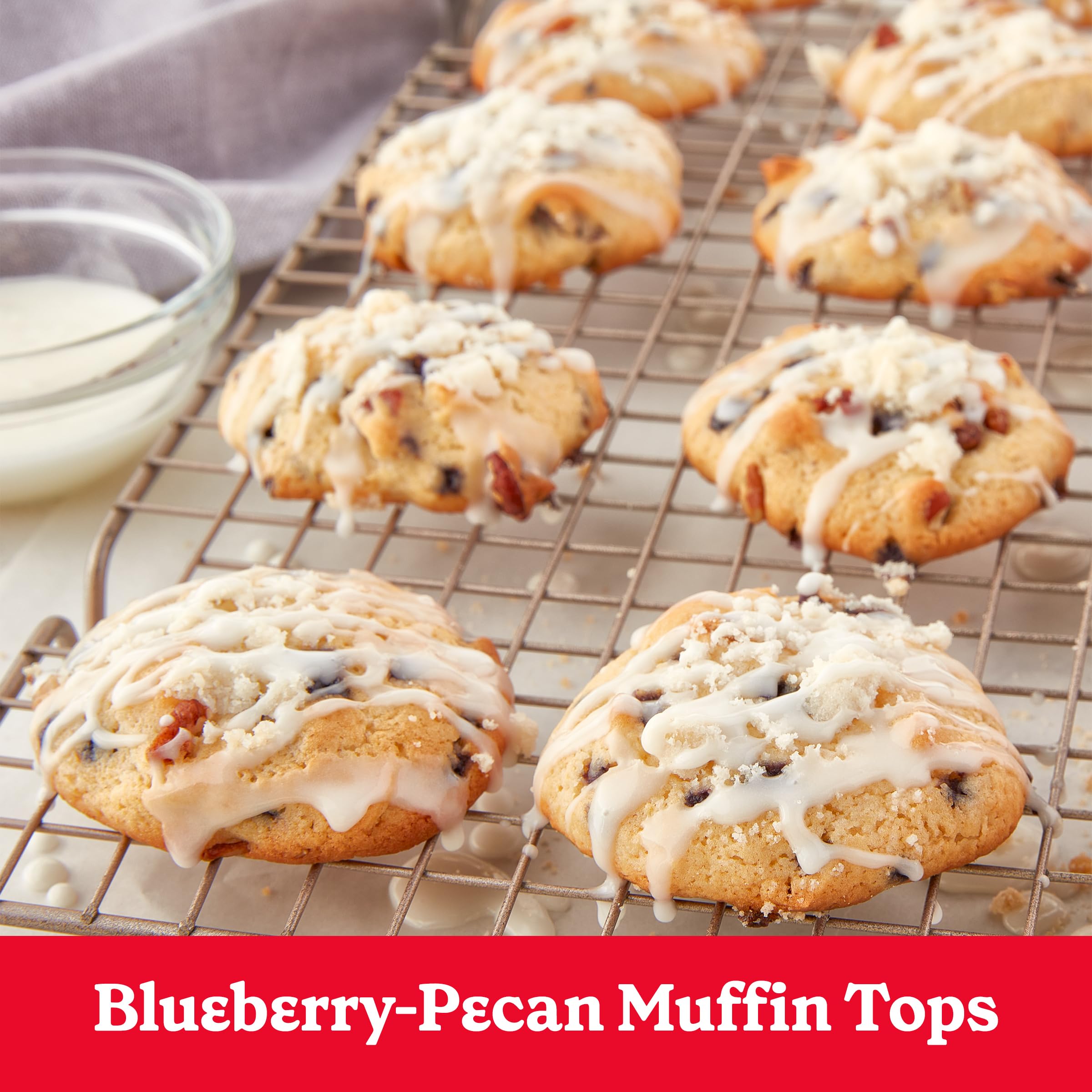 Betty Crocker Muffin Tops Mix, Blueberry, With Topping, 11.9 oz - Image 4